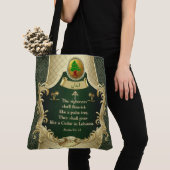 Psalm 92:12 Maronitische kerk Cedar of Libanon Tote Bag (Dichtbij)