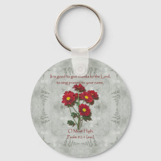 Psalm 92:1 ~ Geef Bedankt aan de Heer Sleutelhanger