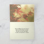 Psalm 92:4 voor jou, O LORD, heb me GLAD gemaakt Kaart (Binnen)