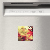 Psalm 92:4 voor jou, O LORD, heb me GLAD gemaakt Magneet (Insitu (Vaatwasser))