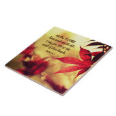 Psalm 92:4 voor jou, O LORD, heb me GLAD gemaakt Tegeltje (Zijkant)