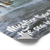 Psalm 93:4 Art Print (Hoek)