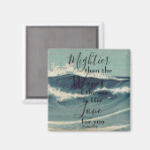 Psalm 93:4 magneet (Voorkant / Achterkant)