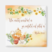 Psalm 94:19 Jehovah troostte me Sierkussen Magneet (Voorkant)