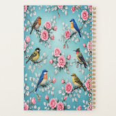 Psalm 96:1 Gepersonaliseerde bloem vogel planner (Achterkant)