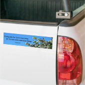Psalm 98:1 O zingen naar de Heer... Bumpersticker (Op Truck)