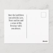 Psalm 98:1 Zing tot de Heer een nieuw lied, Bijbel Briefkaart (Achterkant)