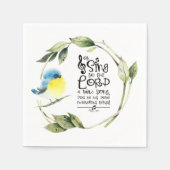 Psalm 98:1 Zing tot de Heer een nieuw lied, Bijbel Servet (Voorkant)