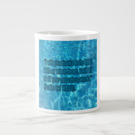 Psalm 9:1 WEBU Mug Grote Koffiekop
