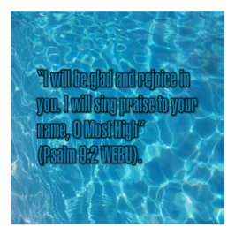 Psalm 9:2 WEBU Perfect Poster