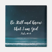Psalm Be Still and Know that I am God Magneet (Voorkant)