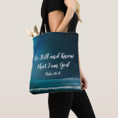Psalm be still and know that I Am God Tote Bag (Dichtbij)