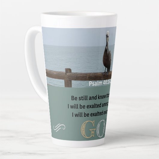 Psalm Bericht - Psalm 46-10 - Latte Mok (Linkerhoek)