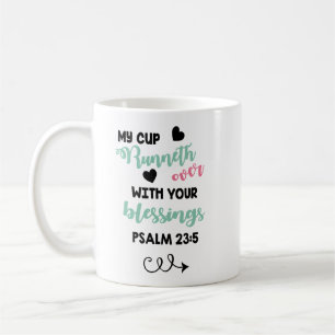 Psalm Bible Quote Cup Mijn Cup Koffiemok