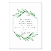 Psalm Bible Verse Kaart (Achterkant)