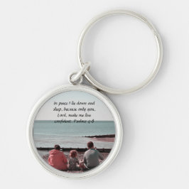 Psalm biblical quote sleutelhanger