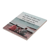 Psalm biblical quotes tegeltje (Zijkant)