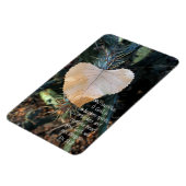 Psalm Broken en Contrite Heart Leaf Magnet Magneet (Linkerzijde)