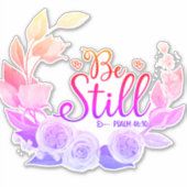 Psalm Christelijke bijbeltjes Verse stickers - wee (Voorkant)