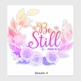 Psalm Christelijke bijbeltjes Verse stickers - wee