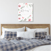 Psalm Fearully and Wonderful Made Psalm Poster Canvas Afdruk (Insitu (Slaapkamer))