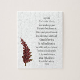 Psalm, groen Plant Floral uitdagend Puzzle Legpuzzel