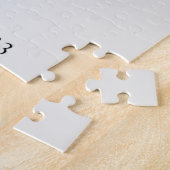 Psalm, Paarse Floral uitdagend Puzzle Legpuzzel (Zijkant)