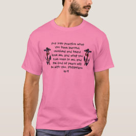Psalm Philippians biblical quote T-shirt