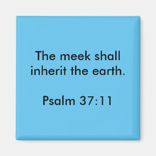 Psalm Quote Magnet