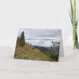 Psalm Quote Mountain Card Kaart