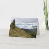 Psalm Quote Mountain Card Kaart (Voorkant)