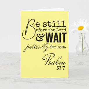 Psalm Rustig Pasen Schrift Lege Religieuze Kaart