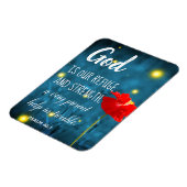 Psalm Schrift Magneet | Inspirerend Bijbelcitaat (Linkerzijde)