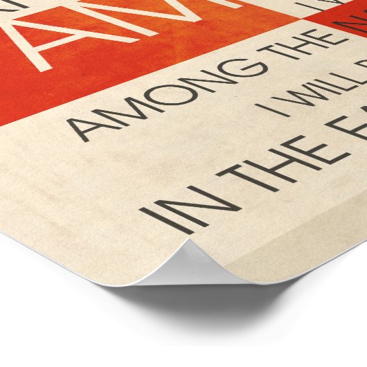 Psalm Scriptcollage Poster (Hoek)