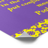 Psalm-tweeslachtig poster (Hoek)