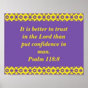 Psalm-tweeslachtig poster