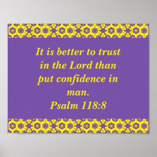 Psalm-tweeslachtig poster