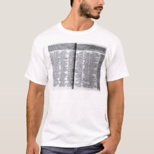 Psalm van David: Psalterim Octaplums, 1516 T-shirt