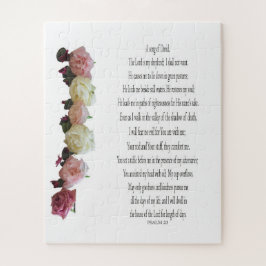 Psalm, witte Roos ventilator, uitdagende puzzel