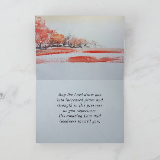 Psalmen 116 1-2 Ik hou van de Heer Bijbel Verse Kaart (Binnen)