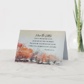 Psalmen 116 1-2 Ik hou van de Heer Bijbel Verse Kaart (Voorkant)