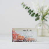 Psalmen 116 1-2 Ik hou van de Heer Bijbel Verse Visitekaartje (Staand voorkant)