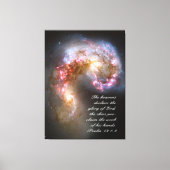 Psalmen 19 Inspirerend Canvas Print (Voorkant)