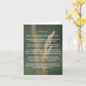 Psalmen 23: 1-6 kaart (Gele Bloem)