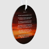 Psalmen 23: 1-6 ornament (voorkant)