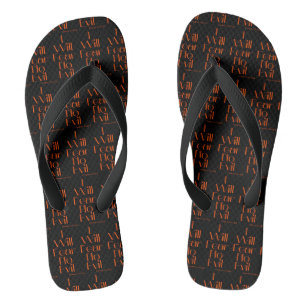 Psalmen 23:4 Bijbelvers citaat B/B All-Over Unisex Teenslippers