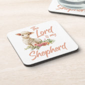 Psalmen 23 De Heer is mijn herder Christelijk Gelo Bier Onderzetter (Linkerzijde)