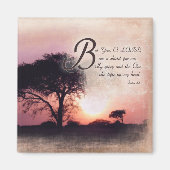 Psalmen 3:3 / Bijbelse aanmoediging Magneet (Voorkant)