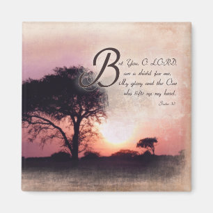 Psalmen 3:3 / Bijbelse aanmoediging Magneet