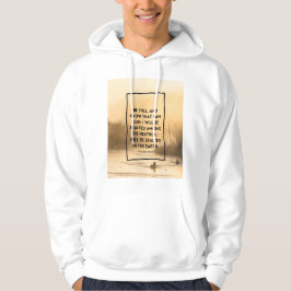 Psalmen 46:10 KJV Wees Stil Christelijke Bijbelver Hoodie